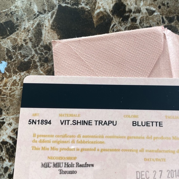 Miu miu pochette/wristlet *AUTHENTIC** - Picture 13 of 13